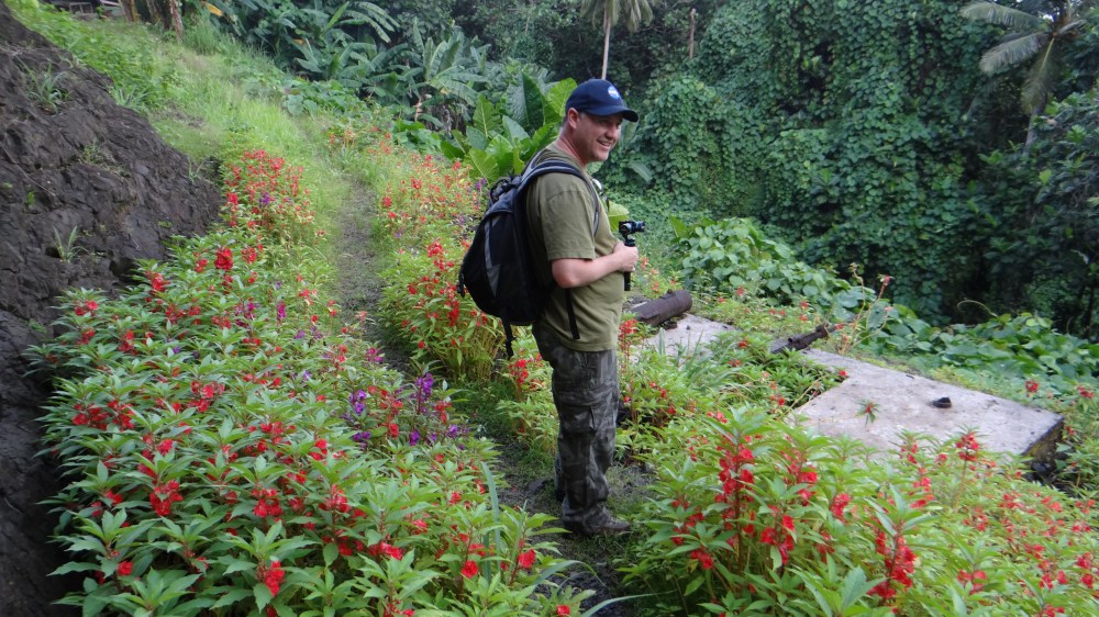 Guy in Truk Lagoon on the Hunt for the allusive proof Hawaii Clipper