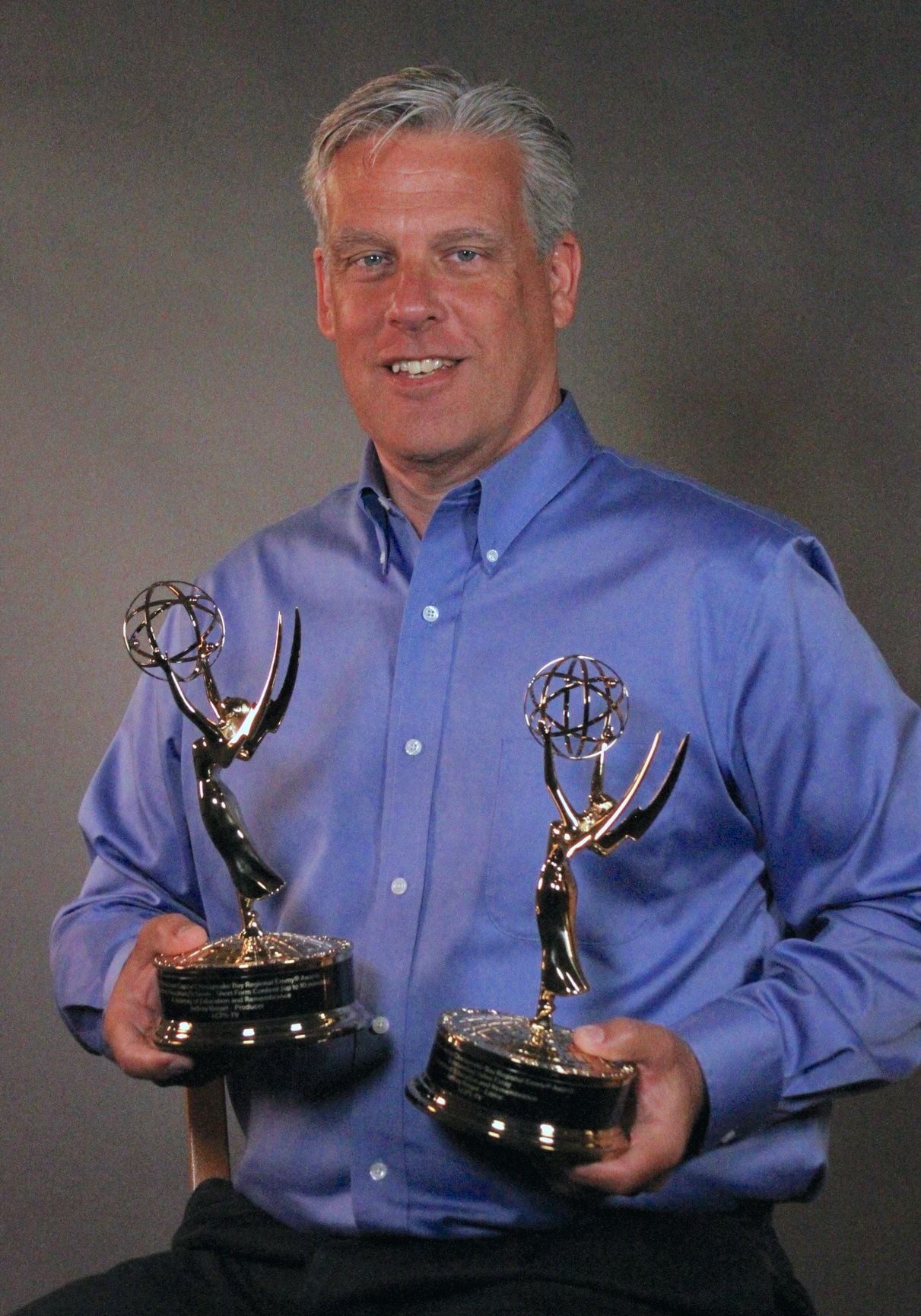 Jeff and two Emmys